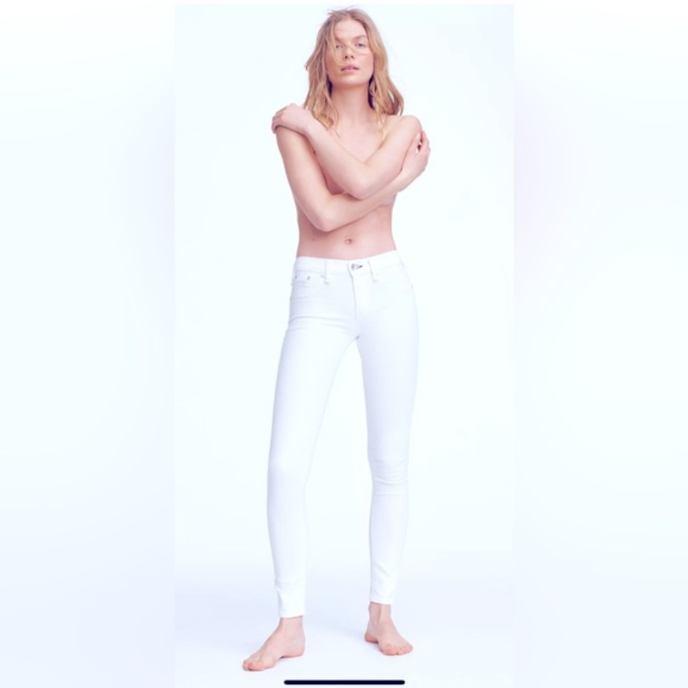 Women's White Skinny Jeans